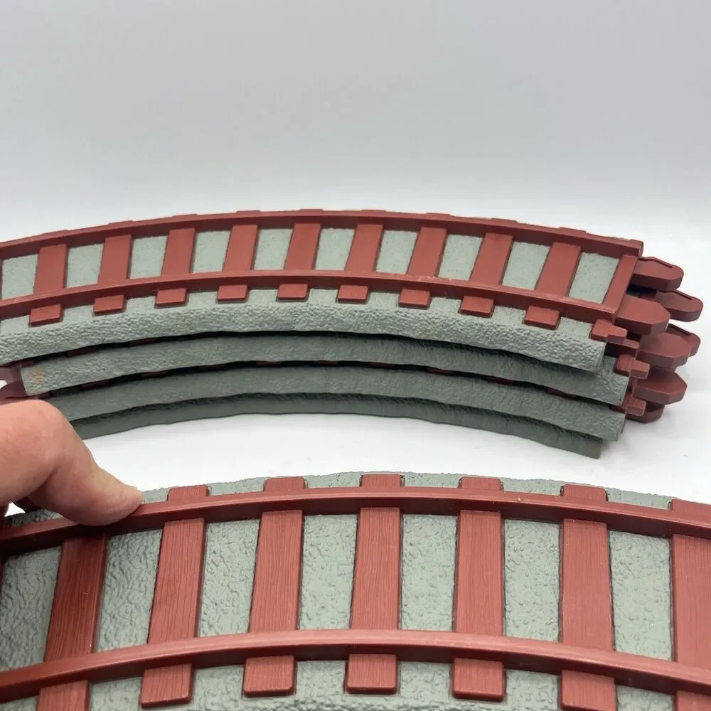 Vtg 1988 Playskool Express Preschool Train Curved Tracks 11 Piece Replacement ￼
